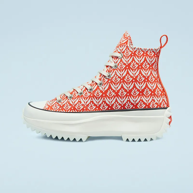 Converse Summer Spirit Run Star Hike High Top Bright Poppy/egret/Black (171922C)