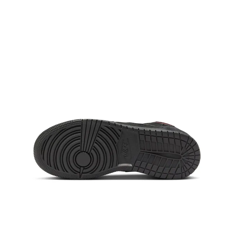 Air Jordan 1 Mid GS “BLACK SUEDE” (FQ7742-001)
