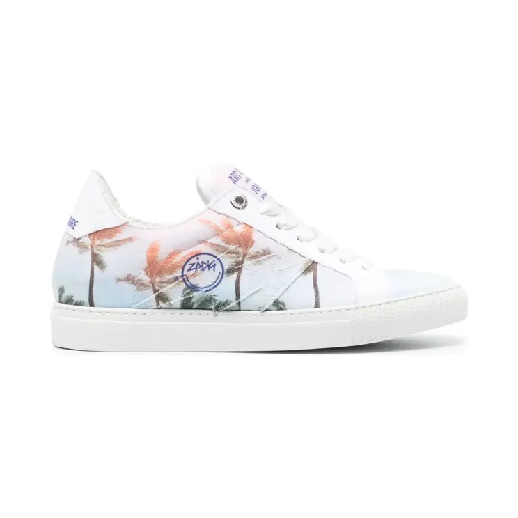 Zadig & Voltaire Zadig&Voltaire Flask low-top “White” (SWSN00403)