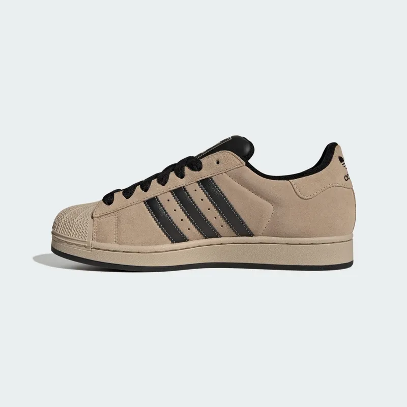 Adidas SUPERSTAR II-Shoes Stone Khaki / Core Black / Stone Khaki (IH9320)