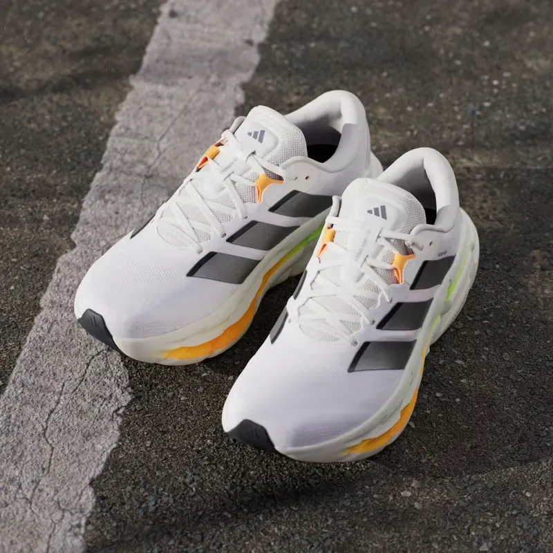 Adidas Adistar Cloud White / Iron Metallic / Lucid Tangerine (IH7178)