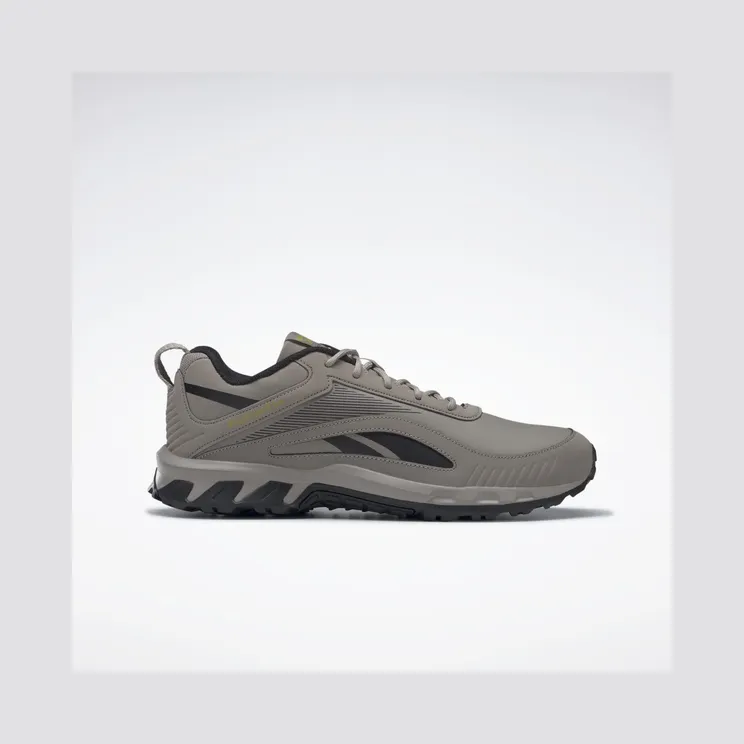 Reebok Ridgerider 6 Leather Schoenen Boulder Grey / Core Black / Sulfur Green