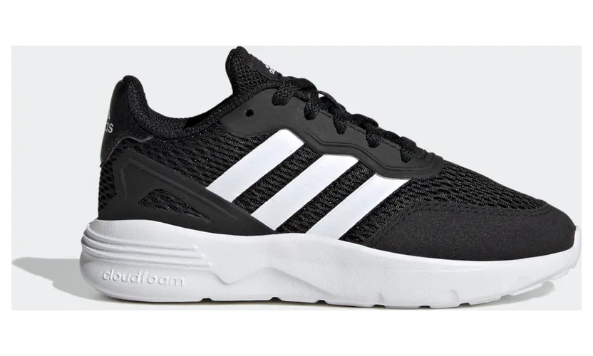 adidas Nebzed Lifestyle Lace Running Schuh Core Black / Cloud White / Cloud White (HQ6144)
