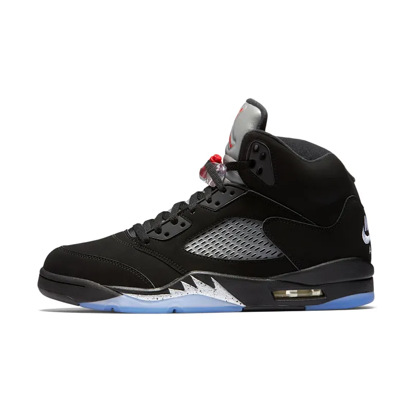 Air Jordan Nike AJ 5 V Retro Black Metallic (2016) (845035-003)