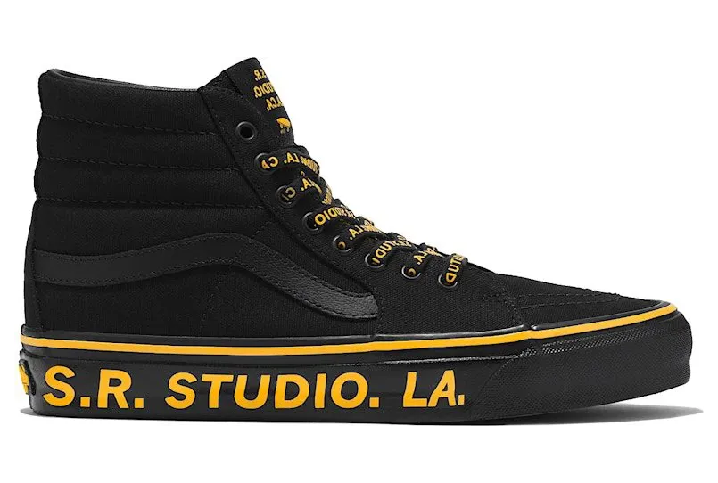 Vans OTW Sk8-Hi 38 Vibram Sterling Ruby Black Orange (VN000S54Y23)