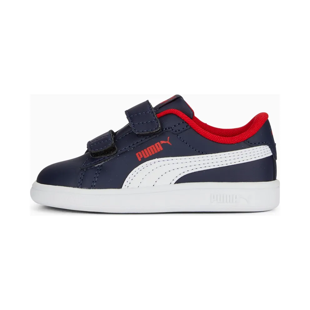 Puma Smash 3.0 Leather V für Babys Weiß (392034-04)
