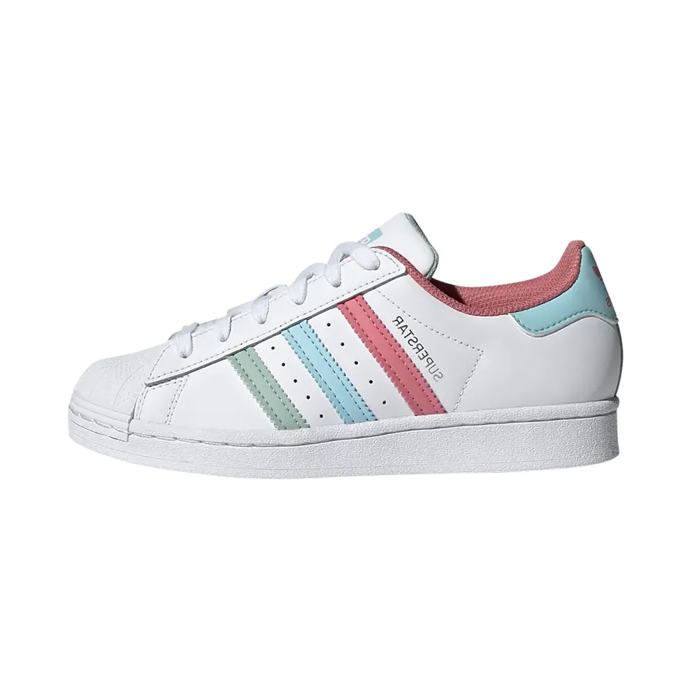 adidas Superstar Schuh Cloud White / Hazy Rose / Hazy Sky (FZ0649)