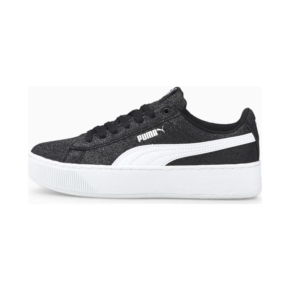 Puma Vikky Platform Girls White/Black (366856-13)