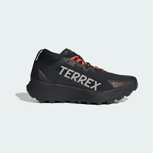 Adidas Terrex Agravic GTX Trail Running Core Black / Grey Two / Semi Impact Orange (IH2939)