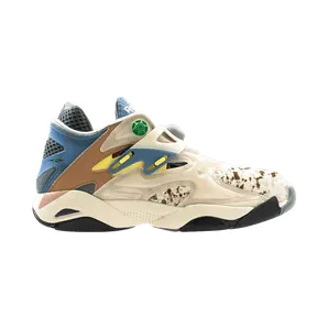 Reebok Pump Court Brain Dead Paper White/Goal Green-Rush Red (Other Brands Reebok)