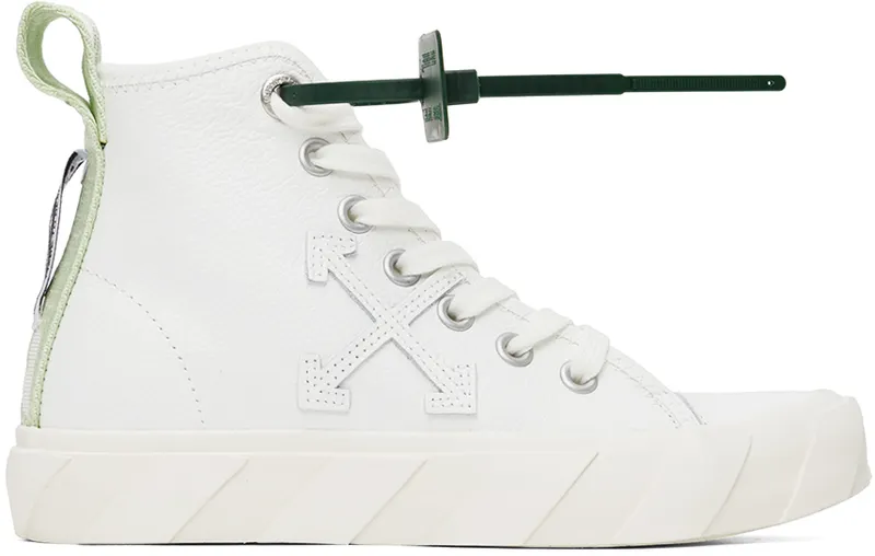 Off-White Mid Top Vulcanized “White” (OWIA195F22LEA0010101)
