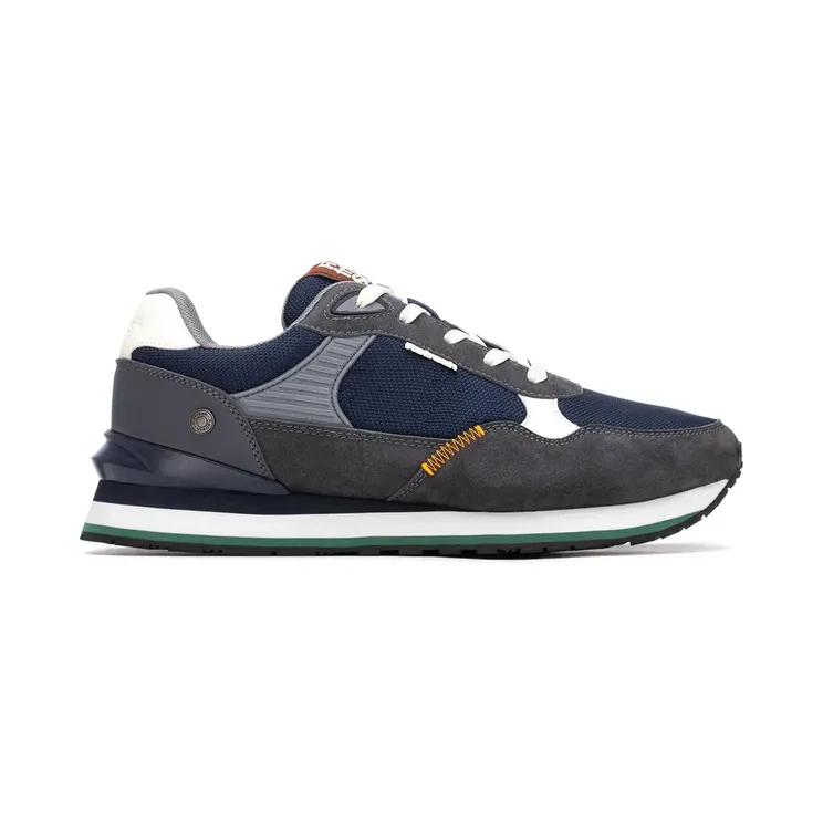 Sneakers Refresh Baskets Modèle Navire similicuir et tissu technique (173223-Navy)