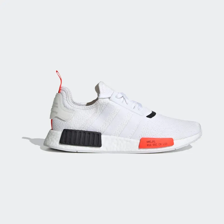 Adidas NMD R1 White Solar Red (EH0045)