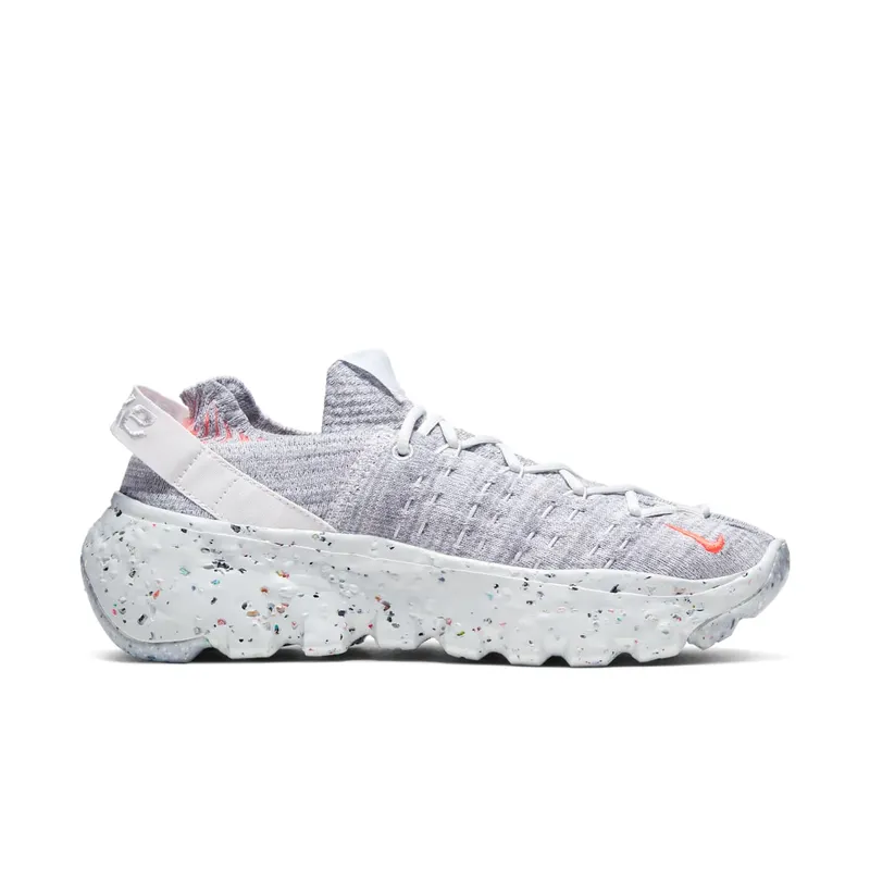 Nike Space Hippie 04 Summit White Hyper Crimson (W) Summit White/Hyper Crimson-Vast Grey-White (CD3476-100)