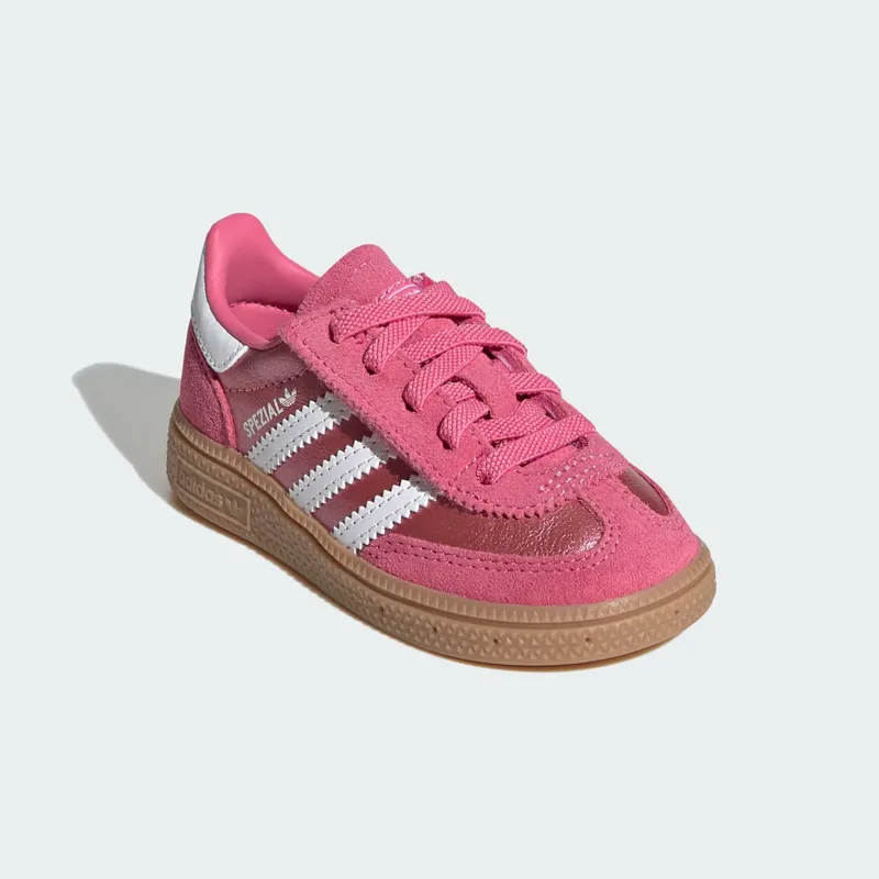 Adidas HANDBALL SPEZIAL COMFORT CLOSURE ELASTIC LACE Shoes Pink Fusion / Cloud White / Gum (KH9477)