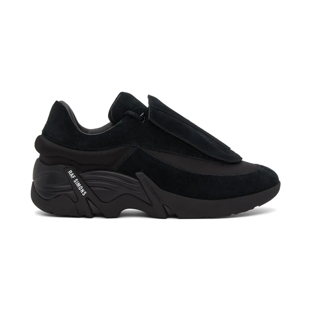 Raf Simons Black Suede Antei 3024 Black Suede (HR740001L)