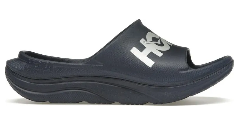 Hoka One Ora Athletic Slide Varsity Navy White (1155154-VYN)
