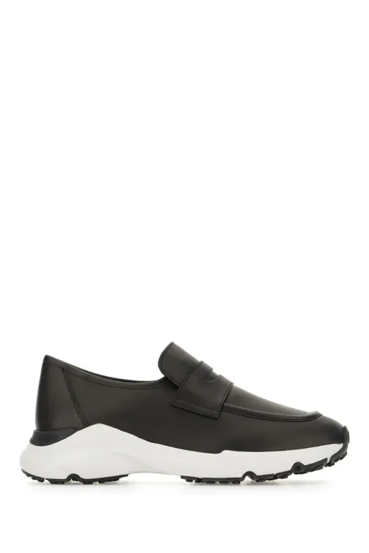 Tod’s Leren sneakers with penny slot – Black (XXW54C0JC40N6M)