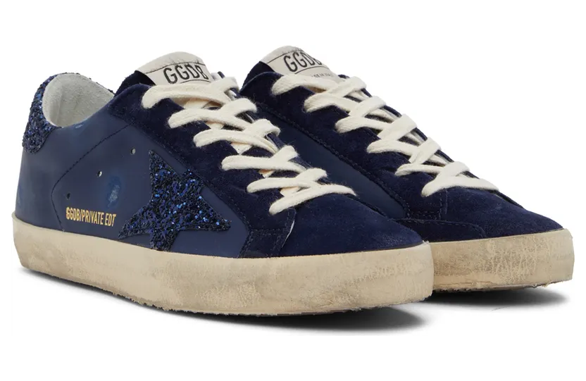 Golden Goose SSENSE Exclusive Navy Super-Star Classic Sneakers (GWF00101.F003599.50100) (4)
