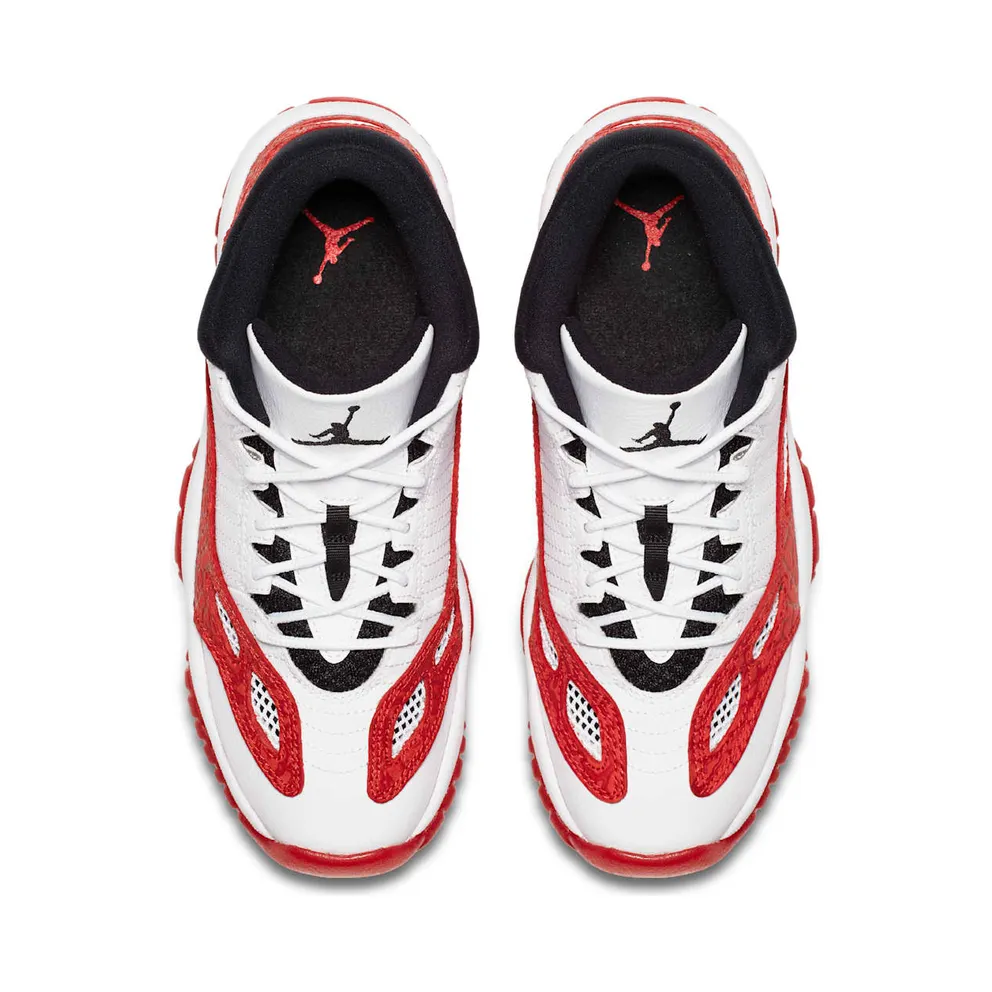 Jordan 11 Retro Low IE White Gym Red (GS) White/Gym Red-Black (919713-101)