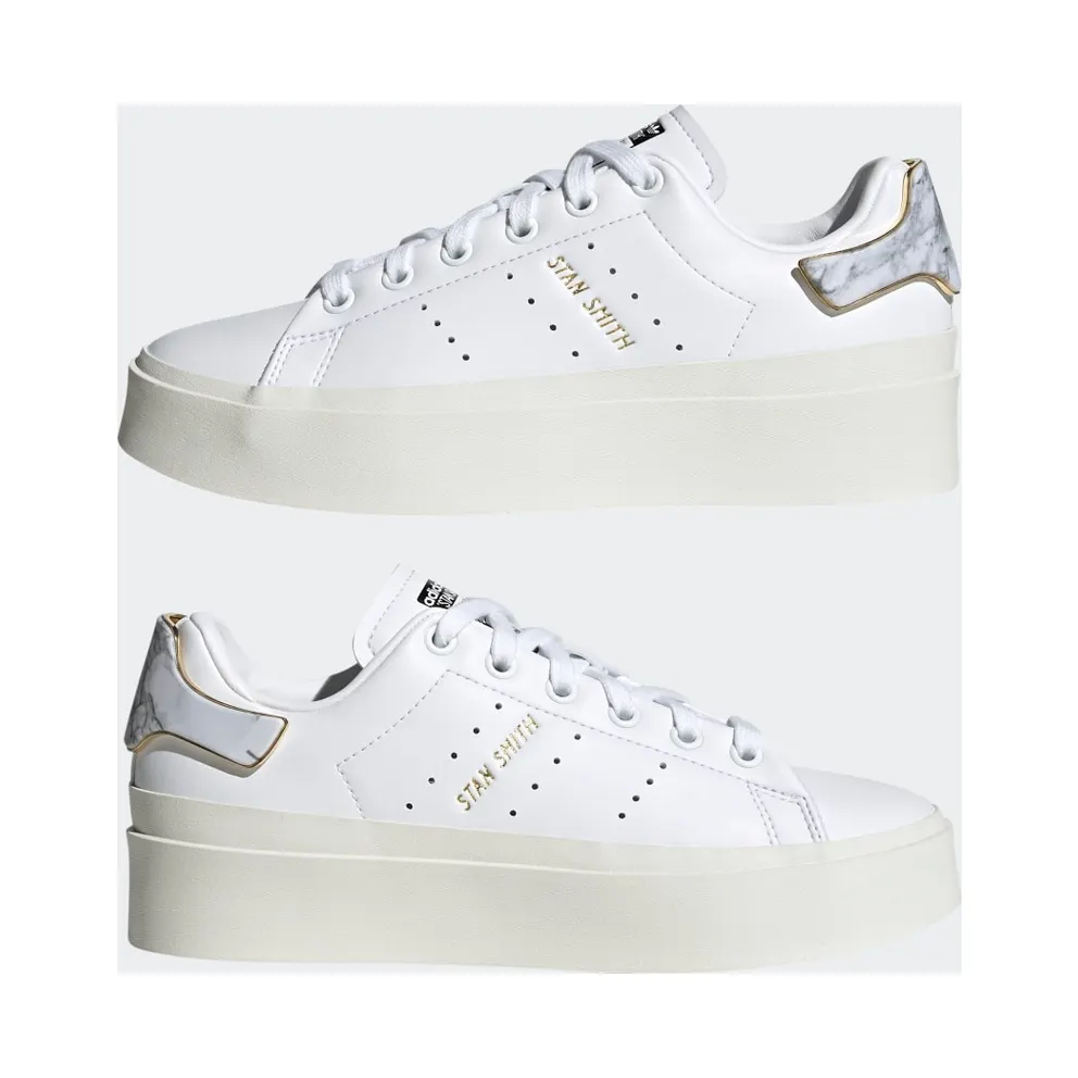 Adidas Stan Smith Bonega Cloud White / Cloud White / Gold Metallic (GY1493)