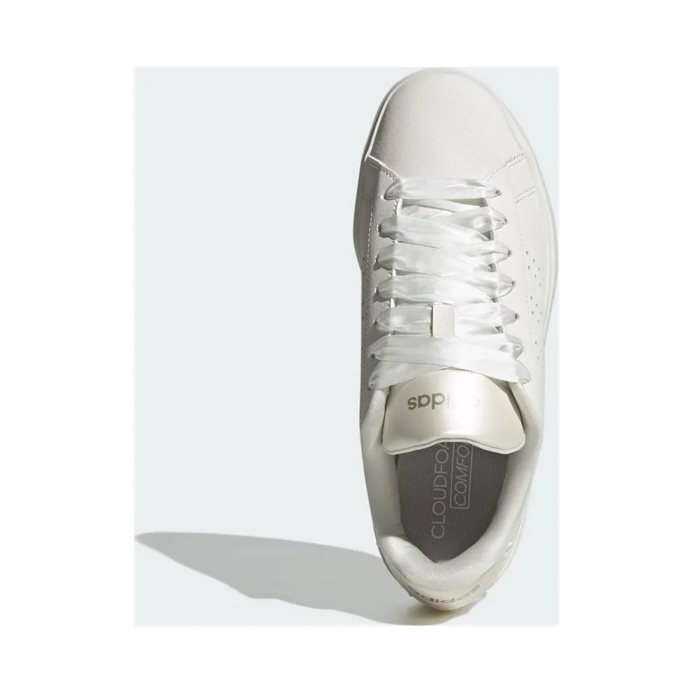 Adidas ADVANTAGE 2.0 Shoes Core White / Core White / Cyber Metallic (KJ2120)