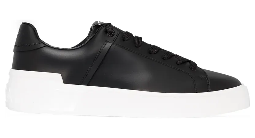 Balmain B-Court low-top sneakers – Zwart (CN1VI690LVTR)