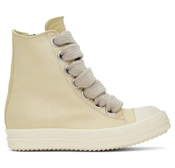 Rick Owens Jumbo Lace High Parchment (RU01E5892-LBHW2-8111)