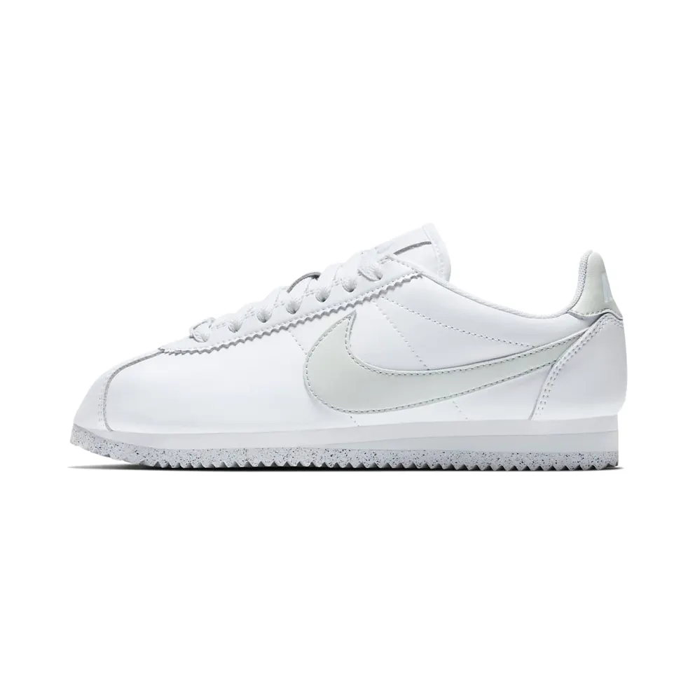 Nike Classic Cortez Flyleather White Light Silver (W)