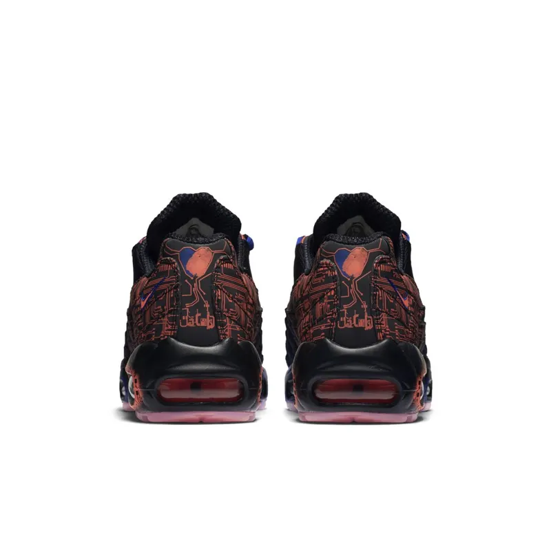 Nike Air Max 95 Doernbecher (GS) Black/Black-Bright Crmsn-Rcr Bl (839166-064)