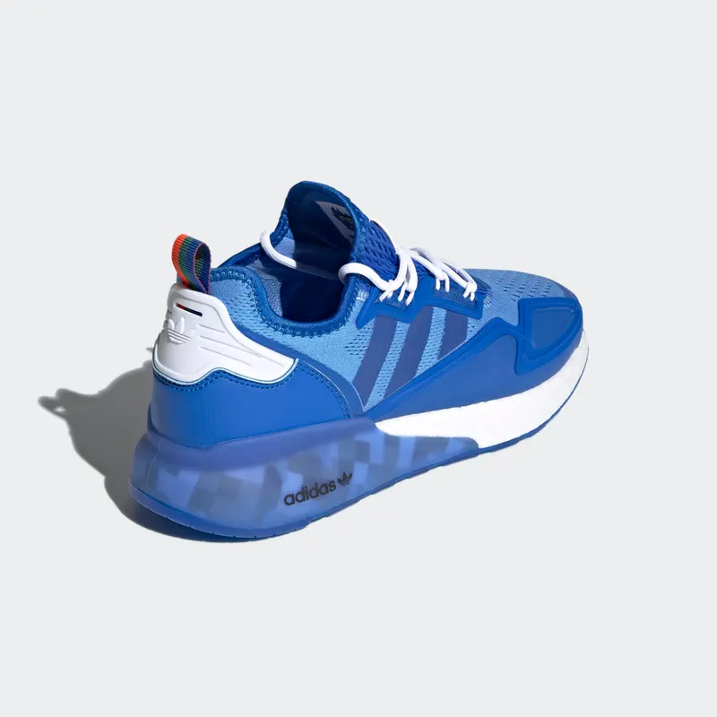 adidas ZX 2K Boost Ninja Time In Blue Blue/Cloud White/Collegiate Green (FZ1883)