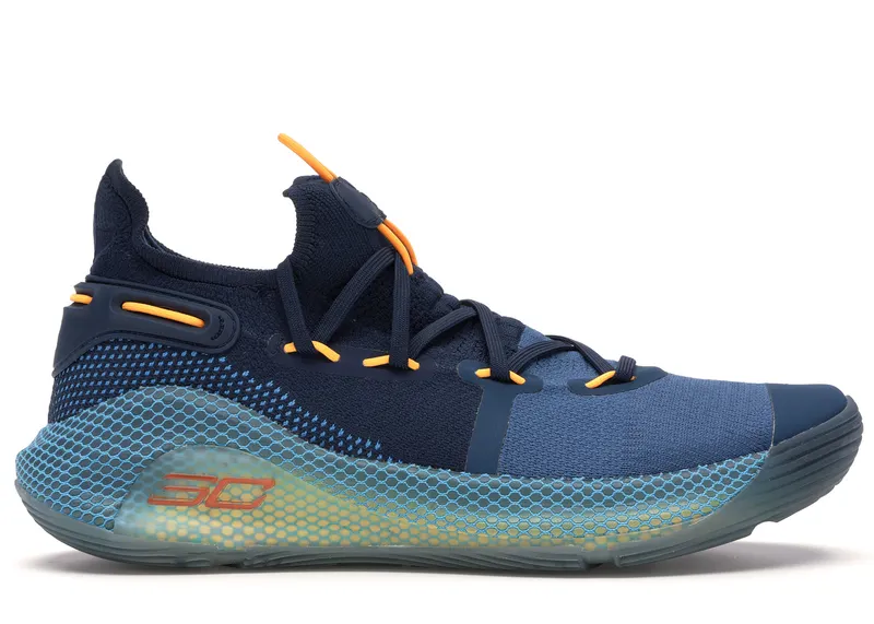 Under Armour Curry 6 Underrated Academy/Mango-Team Orange (3020612-404)