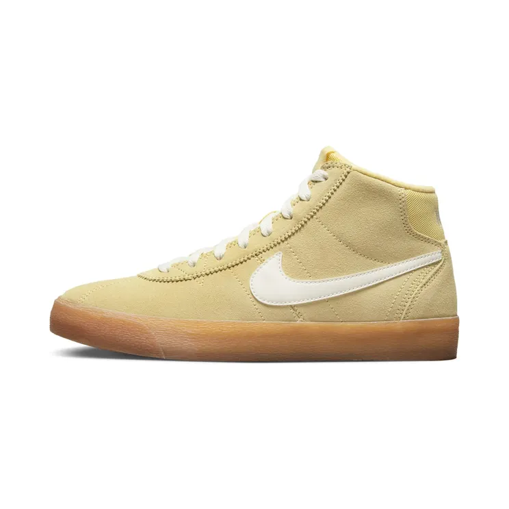 Nike SB Bruin High “Lemon Wash / Gum Light Brown / Sail” (DR0126-700)