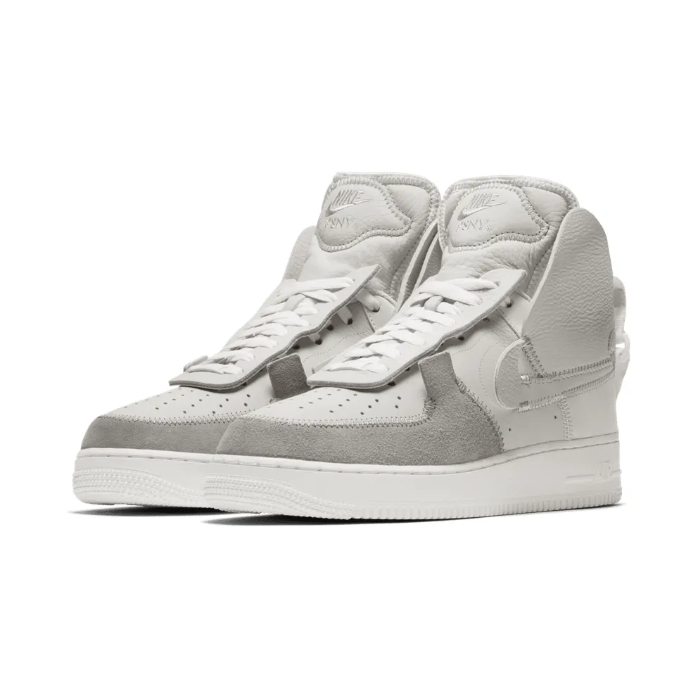Nike x PSNY Air Force 1 High Matte Silver (AO9292-001)