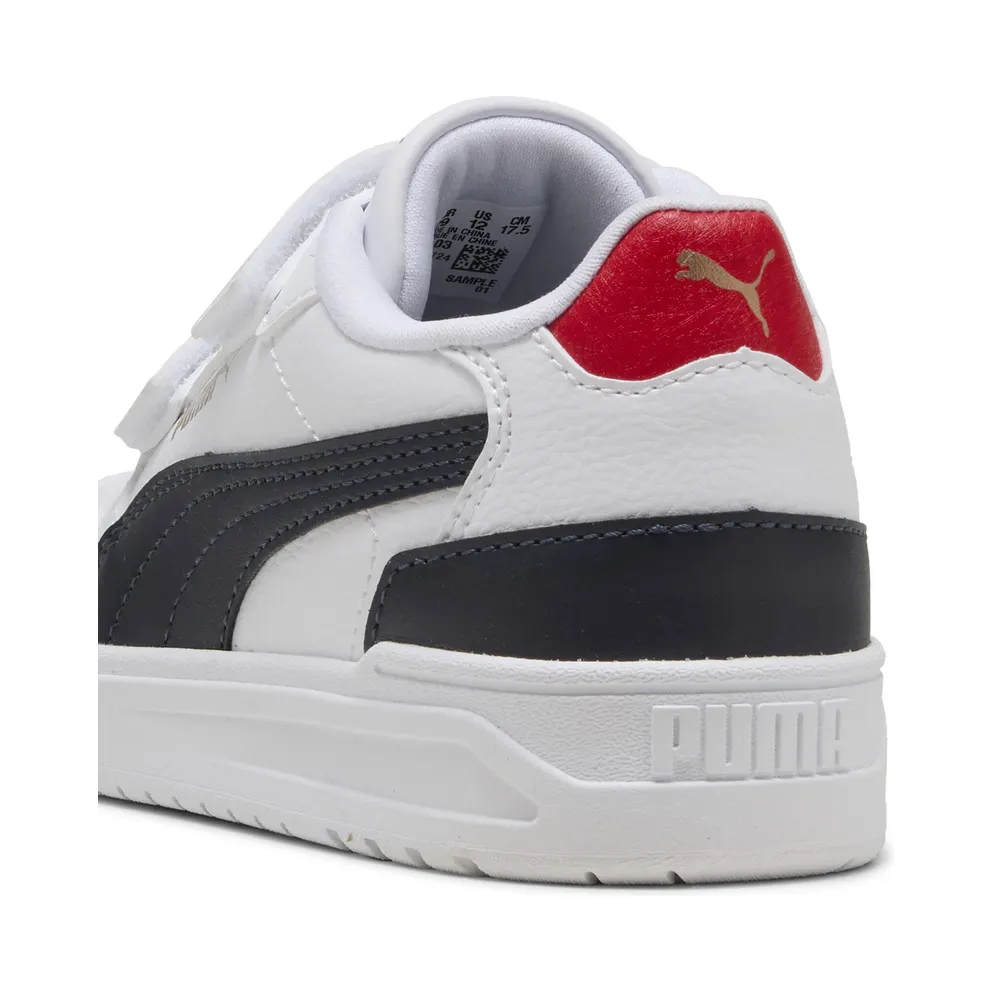 Puma Shuffle Downtown “Puma White / New Navy / For All Time Red” (403740_03)