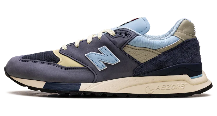 New Balance 998 “Made in USA – Navy / Chrome Blue” (U998CB)