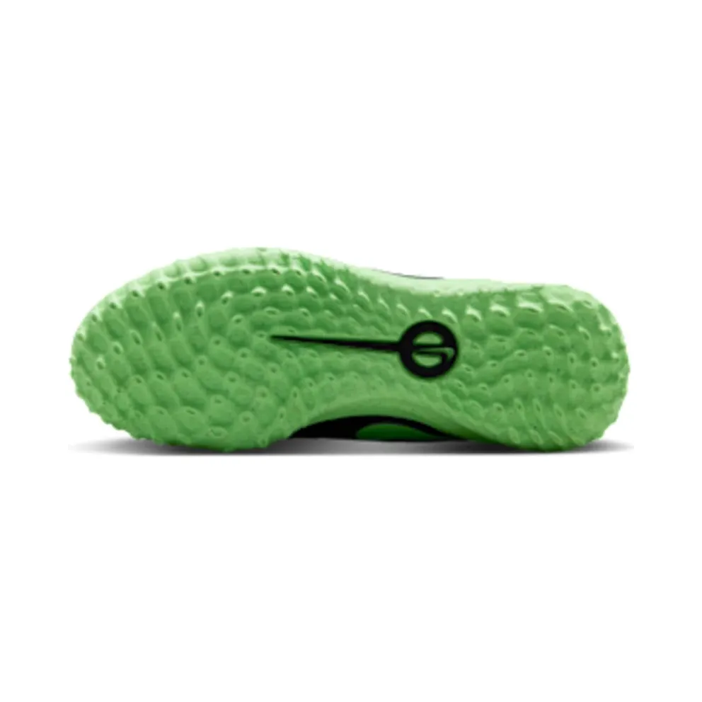 Nike Jr. Tiempo Maestro Club ‘ Multi-Ground Low-Top “Black / Illusion Green” (IB5024-001)