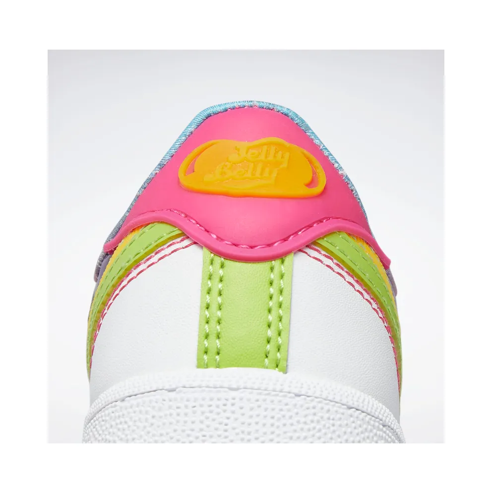 Reebok Jelly Belly Club C Revenge Shoes Cloud White / Sonic Green / Radiant Aqua