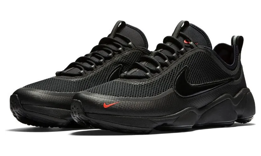 Nike Air Zoom Spiridon Black Bright Crimson