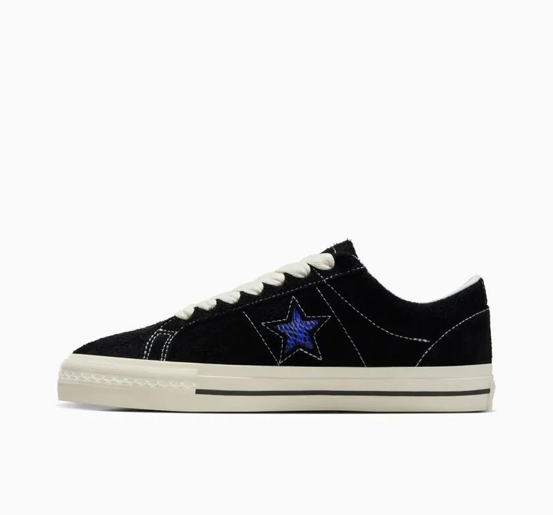 Converse CONS x Quartersnacks One Star Pro Black/Egret/Hyper Blue (A09555C)