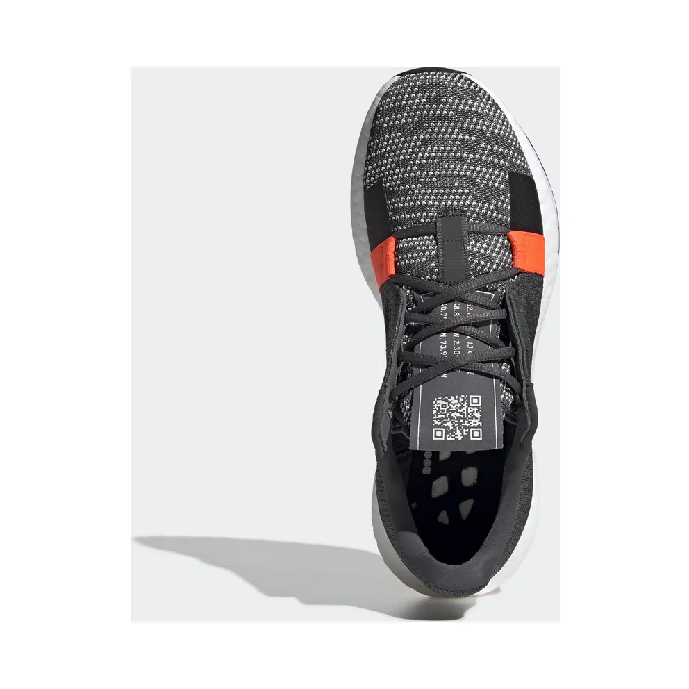 Adidas SenseBoost Go ‘Hi-Red Coral’ Grey Six/Core Black/Solar Red (G26942)