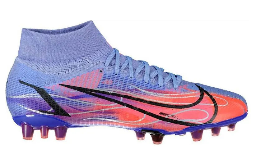 Nike Mercurial Superfly 8 FG Kylian Mbappe Flames (Purple Sole) (DJ3977-506)
