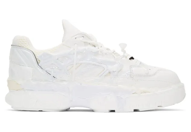 Maison Margiela White Fusion Low Sneakers (S57WS0257 P2695)