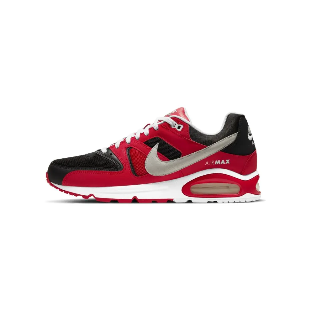 Nike Air Max Command Black Silver Red Black/Metallic Silver-University Red (629993-039)