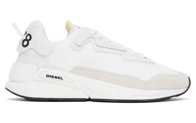 Diesel White S-Serendipity Low Sneakers (Y02351P3390)
