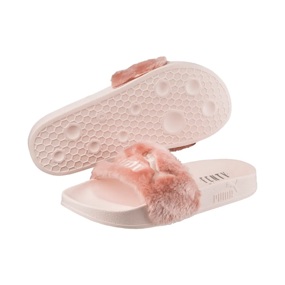 Puma Fur Slide Fur Slide Pink (W) Shell (362266-04)