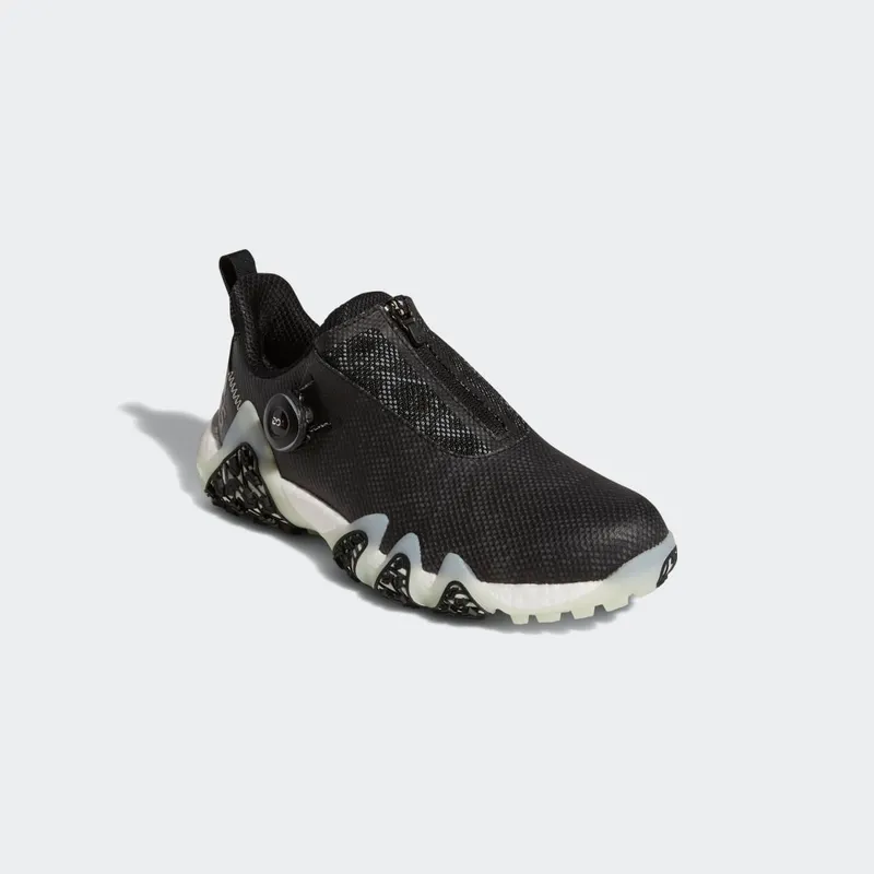 Adidas Codechaos 22 BOA Spikeless Core Black / Linen Green / Dark Silver Metallic (GX3942)
