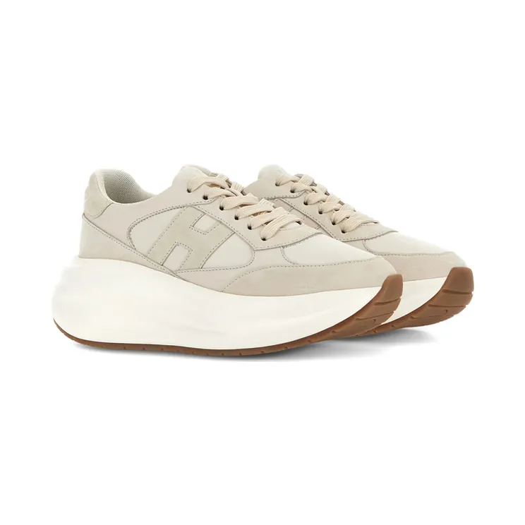 Hogan H696 Suede “Neutrals” (HXW6960GA40U ITB013)