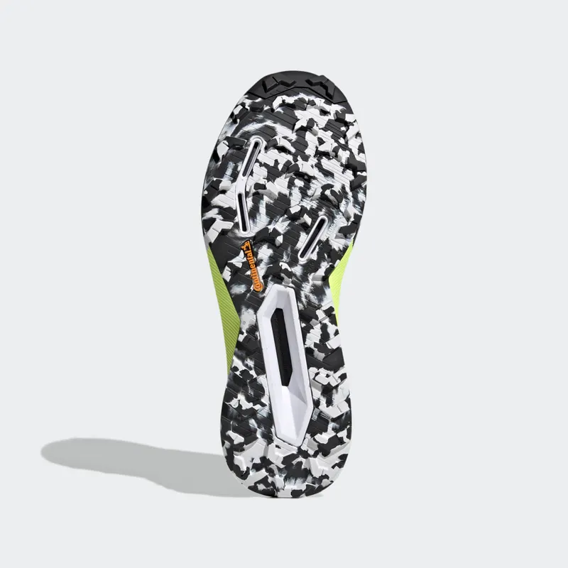 adidas Terrex Agravic Ultra Trail Running Core Black / Solar Yellow / Crystal White (FY7660)