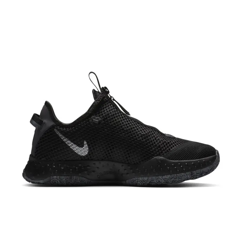 Nike PG 4 Triple Black Black/Metallic Dark Grey-Black-Cool Grey (CD5082-005/CD5079-005)